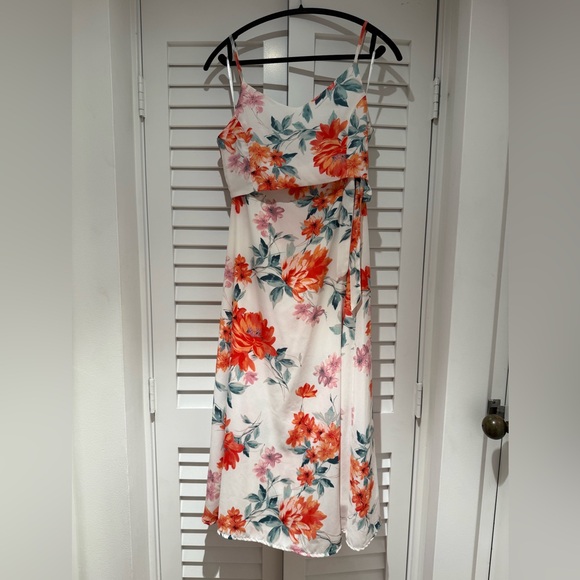 Lulu's Bloom with a View White Floral Skirt Set - Picture 4 of 7